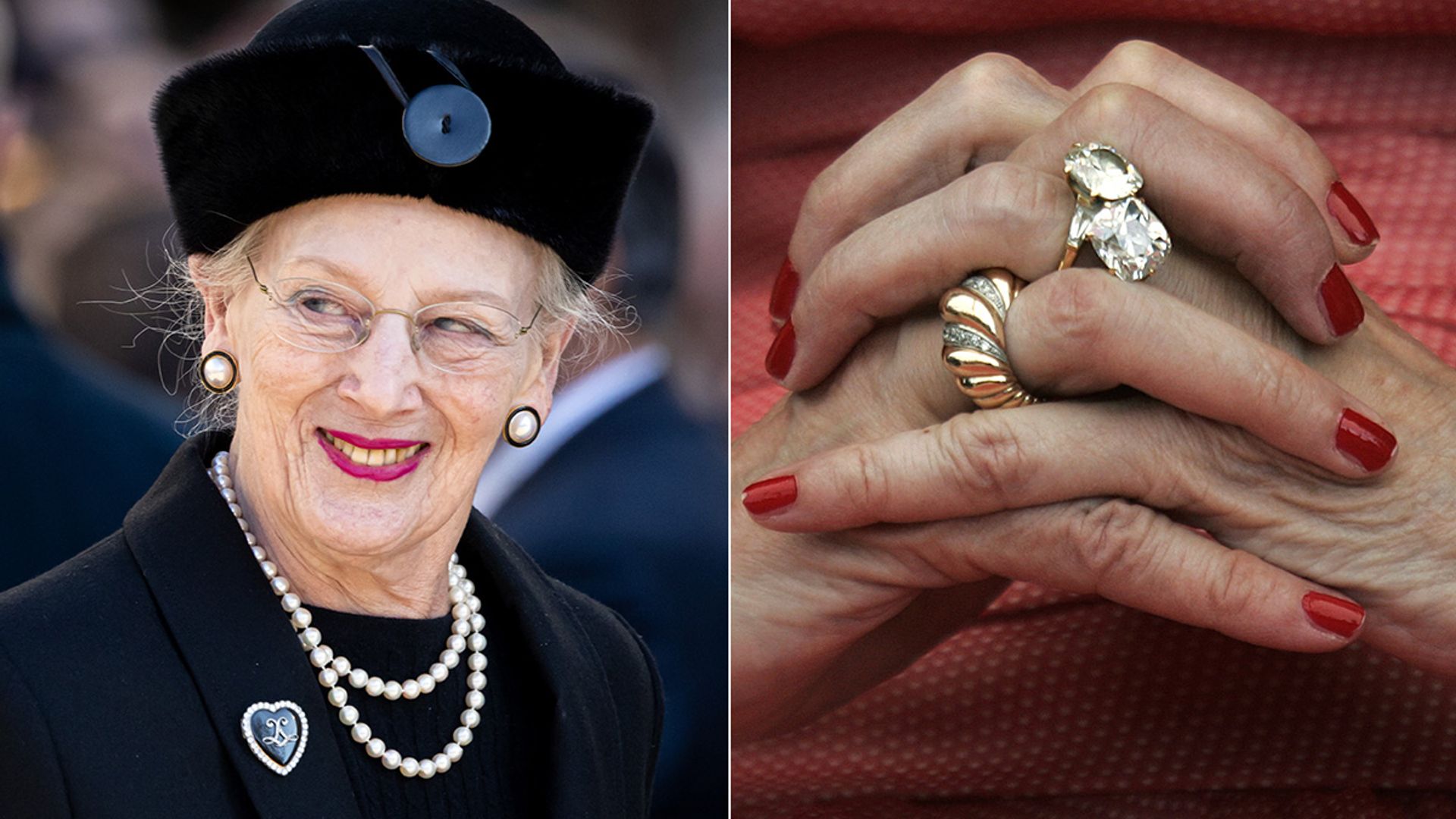 queen margrethe engagement ring