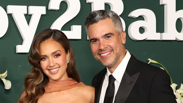 Jessica Alba and Cash Warren attend the 2024 Baby2Baby Gala at Pacific Design Center on November 09, 2024 in West Hollywood, California.