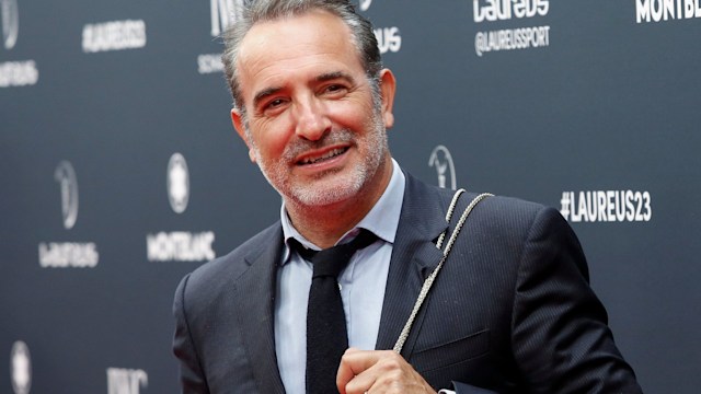 Jean Dujardin attends the red carpet during the 2023 Laureus World Sport Awards Paris on May 08, 2023 in Paris, France. (Photo by Antoine Flament/WireImage)
