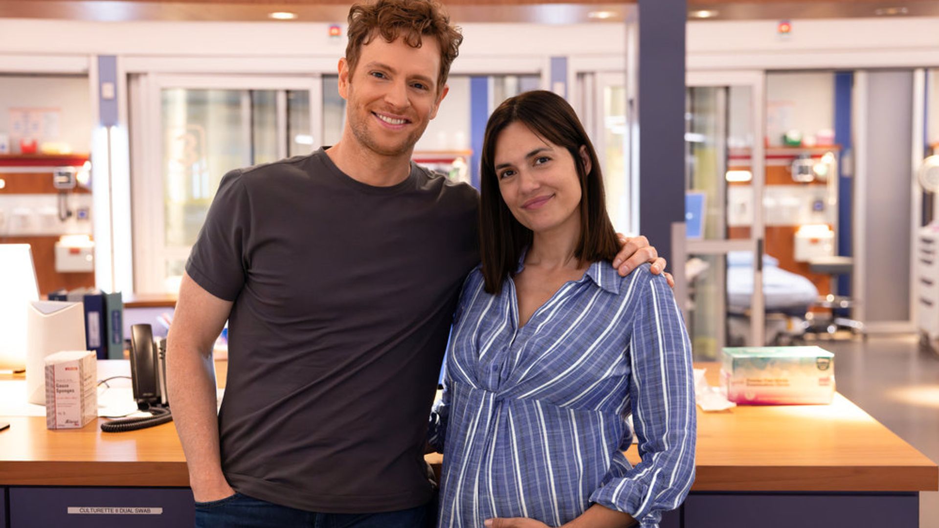 Nick Gehlfuss as Dr. Will Halstead, Torrey DeVitto as Dr. Natalie Manning 
