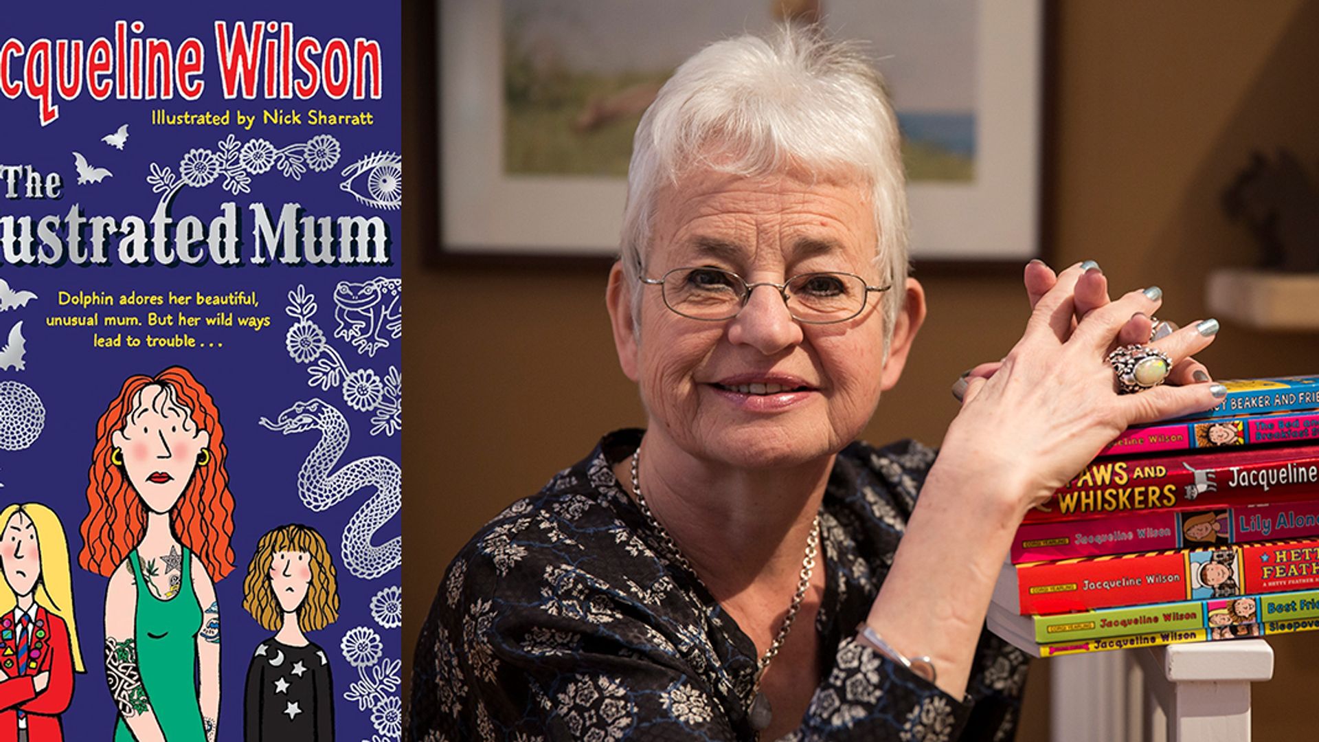 Jacqueline Wilson to release The Illustrated Mum sequel with grown-up Dolphin – all the details