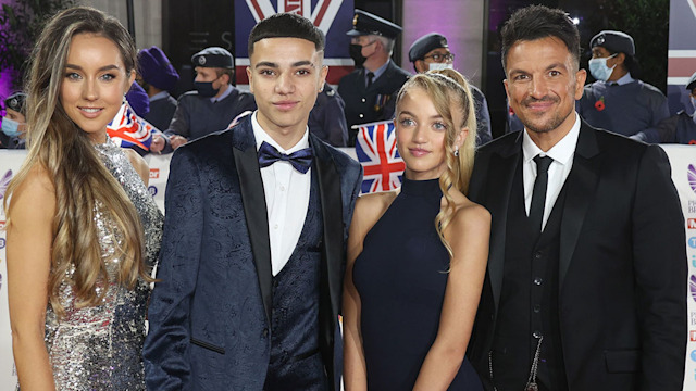 peter andre family