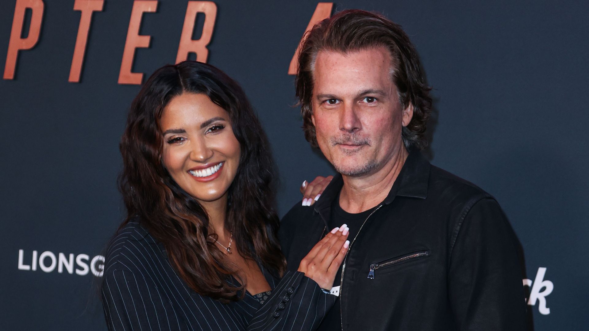 Len Wiseman and CJ Franco at Los Angeles Premiere Of Lionsgate movie John Wick Chapter 4