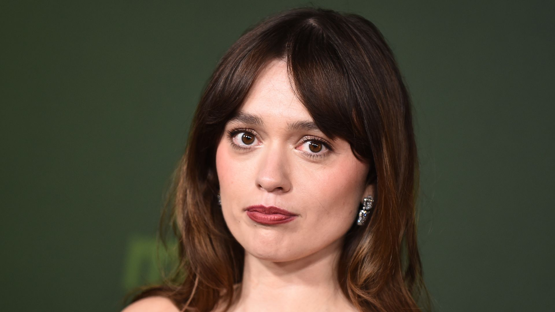 A close-up photo of Aimee Lou Wood