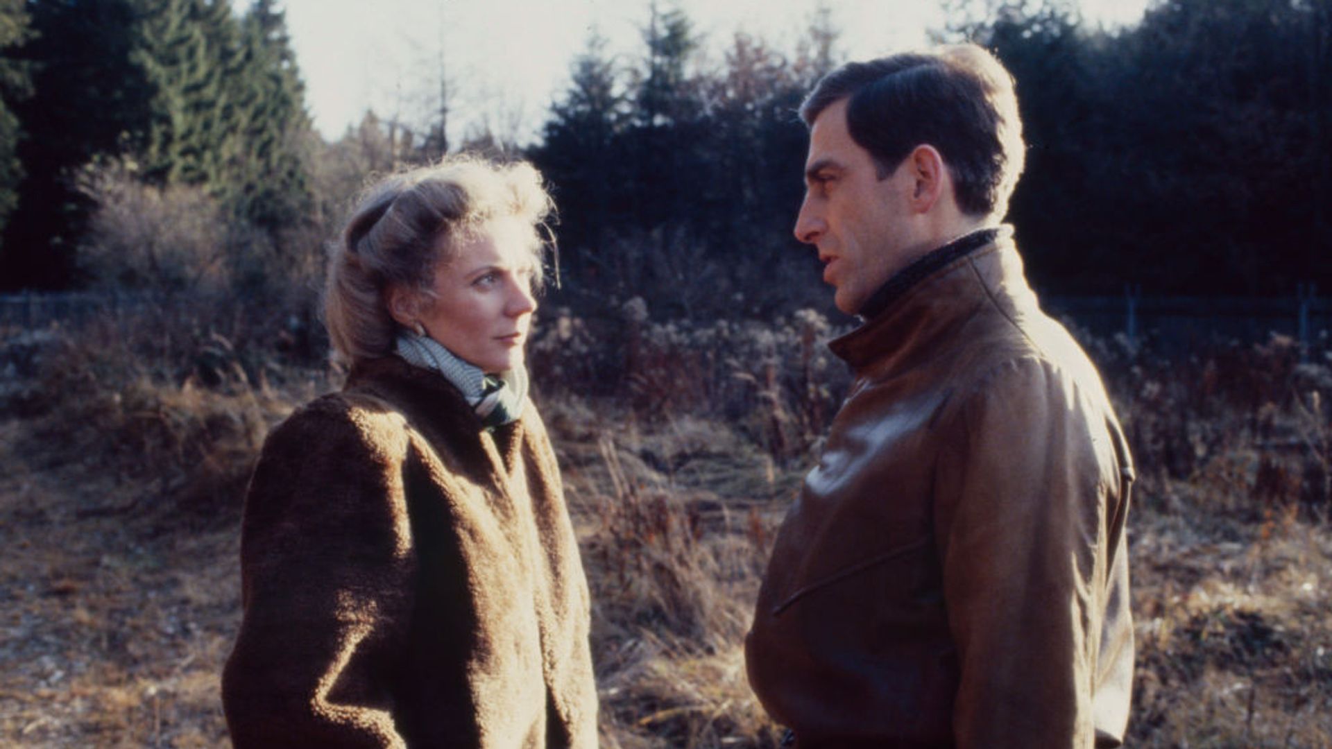 Terrence and his former co-star Blythe Danner in Inside The Third Reich