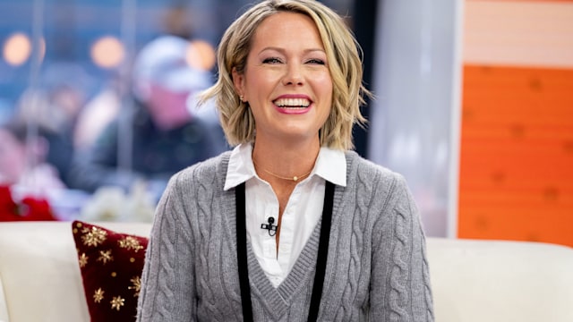 Dylan Dreyer in the Today Show studio