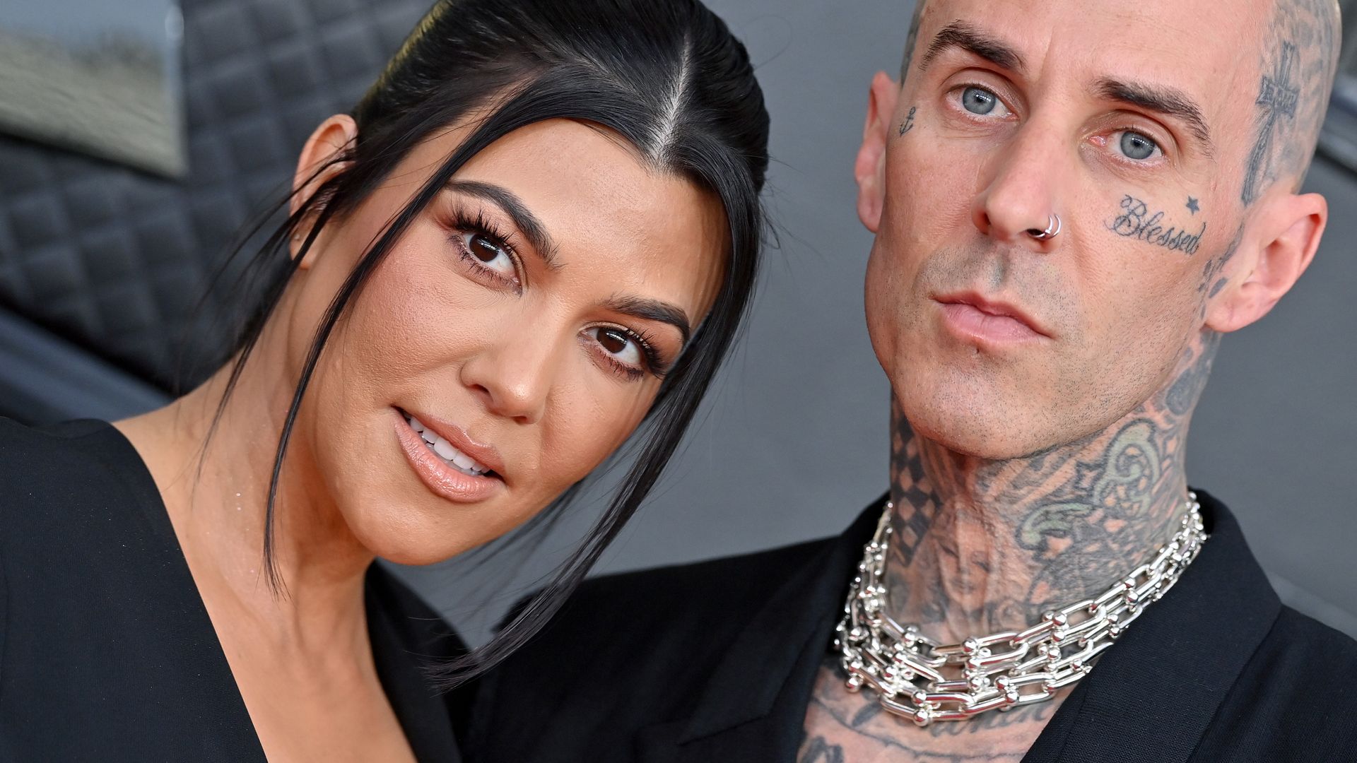 Kourtney Kardashian and Travis Barker's scary artwork means it's always Halloween at their home