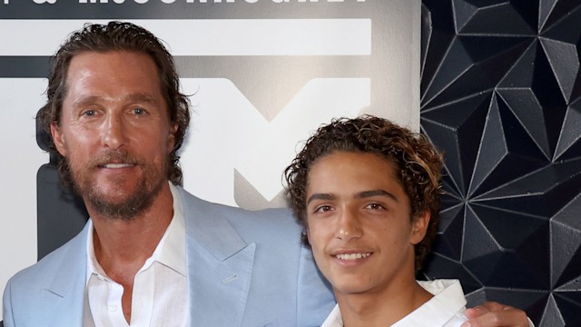 Matthew McConaughey and his son, Levi