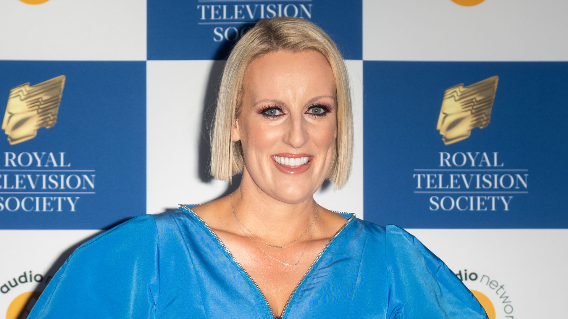 Steph McGovern attends the Royal Television Society Programme Awards at The Grosvenor House Hotel on March 29, 2022 in London, England.