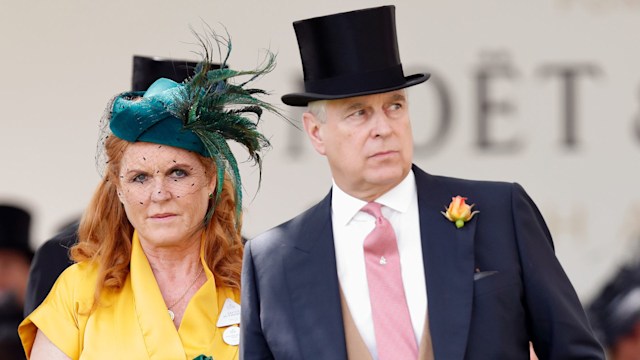  Sarah Ferguson and Prince Andrew at Royal Ascot 