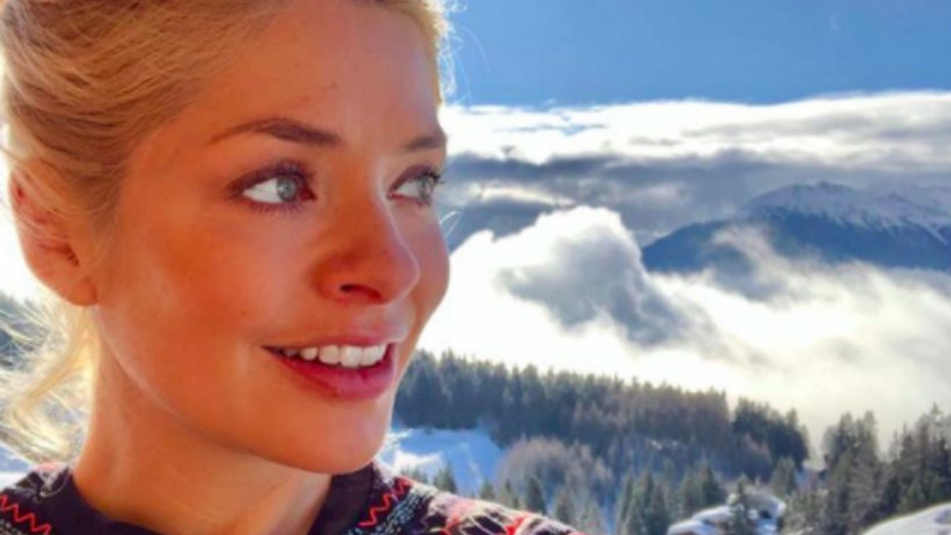 holly willoughby ski holiday