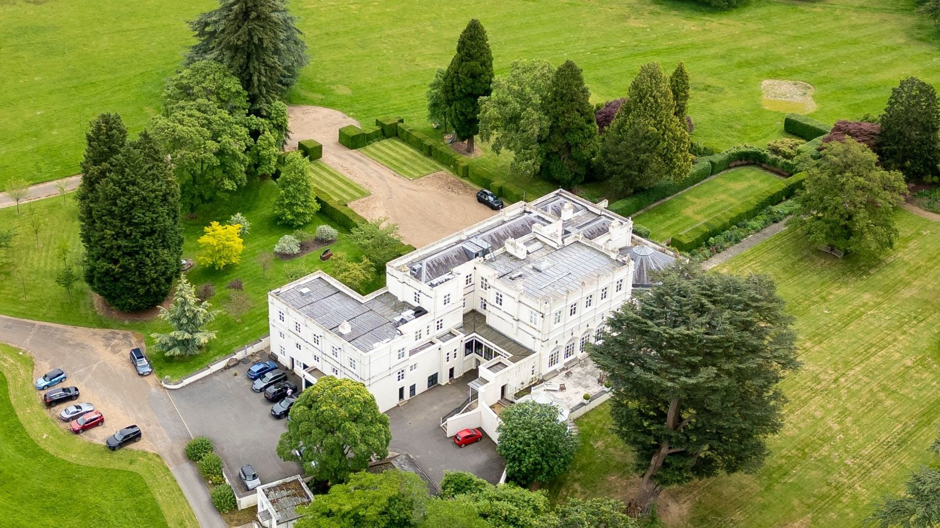 Royal Lodge aerial view
