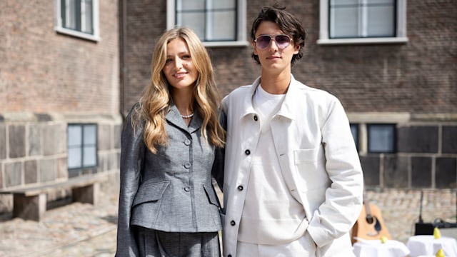 Benedikte Thoustrup and Count Nikolai of Monpezat at Copenhagen Fashion Week 