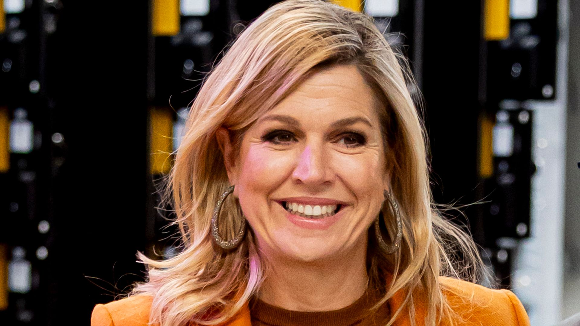 TILBURG, NETHERLANDS - FEBRUARY 3: Queen Maxima of The Netherlands visits the Leading Locals Network from Mind Us as honorary chair of the foundation on February 3, 2026 in Tilburg, Netherlands. Mind Us focus on mental health issues of young people. (Photo by Patrick van Katwijk/Getty Images)