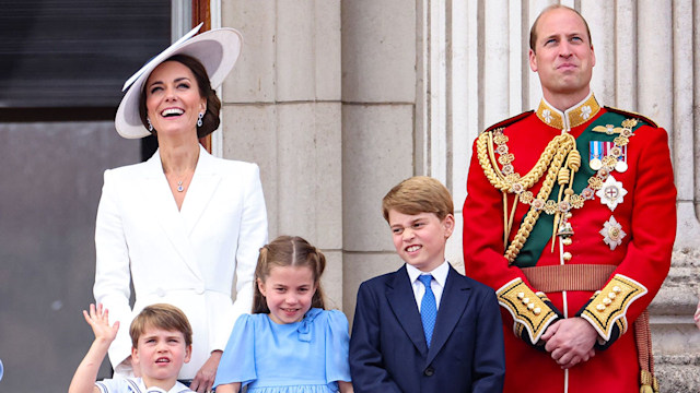 kate and william trooping