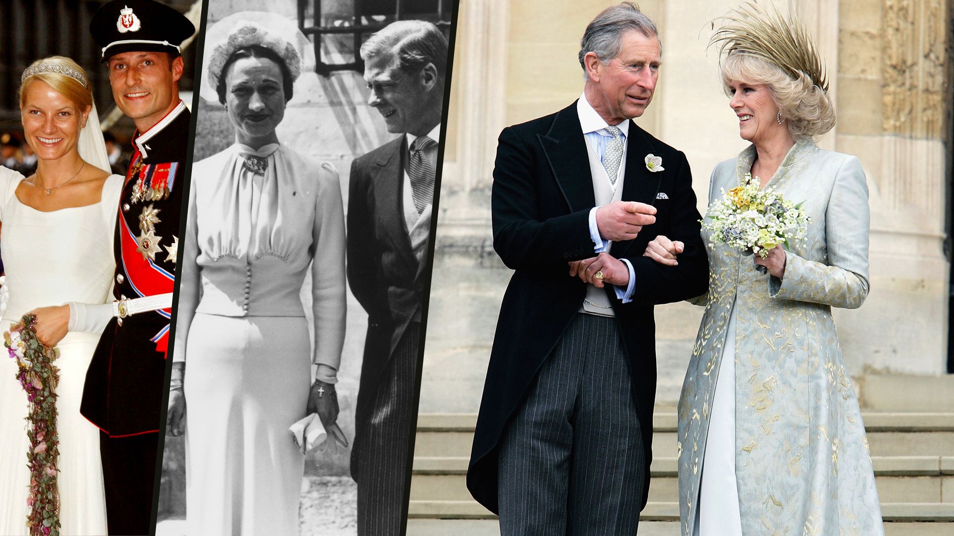 Crown Princess Mette-Marit, Wallis Simpson and King Charles with their husbands and wives 