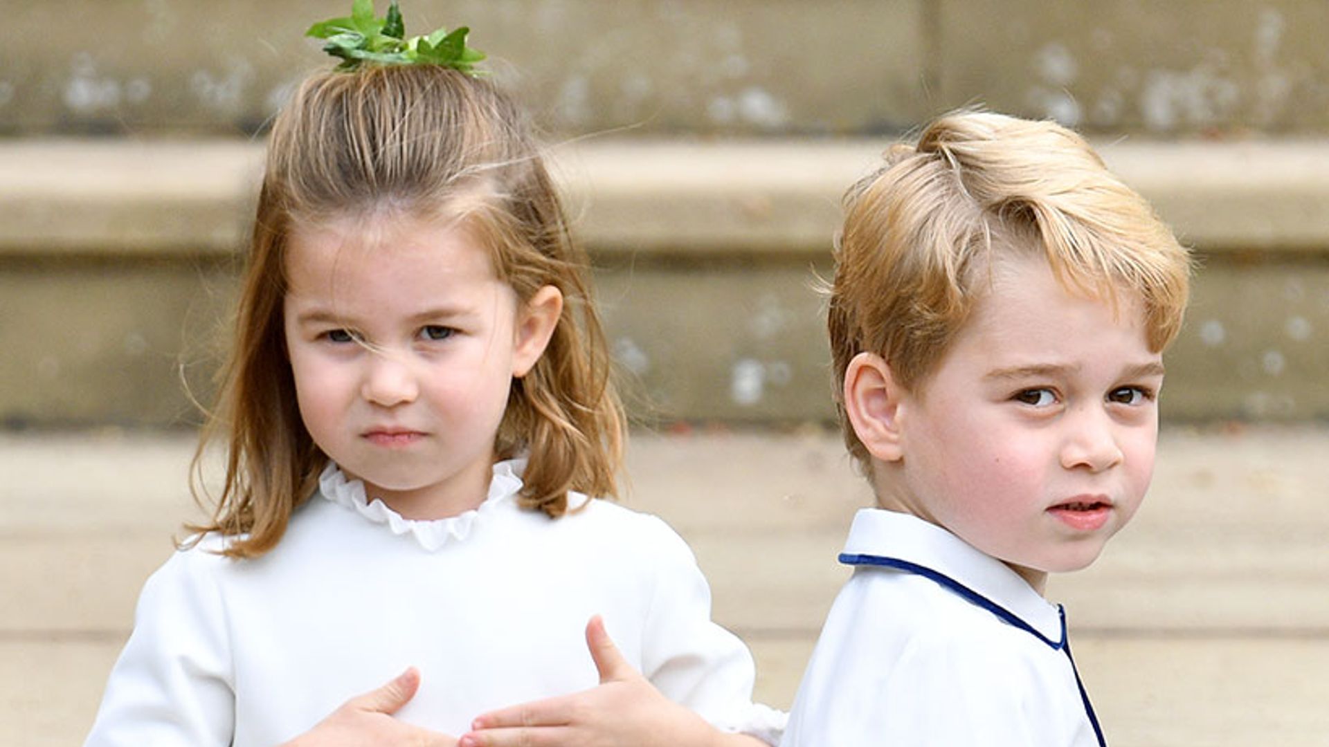 Prince George Princess Charlotte royal wedding