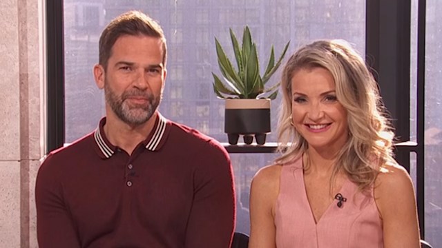 Gethin Jones and Helen Skelton on Morning Live