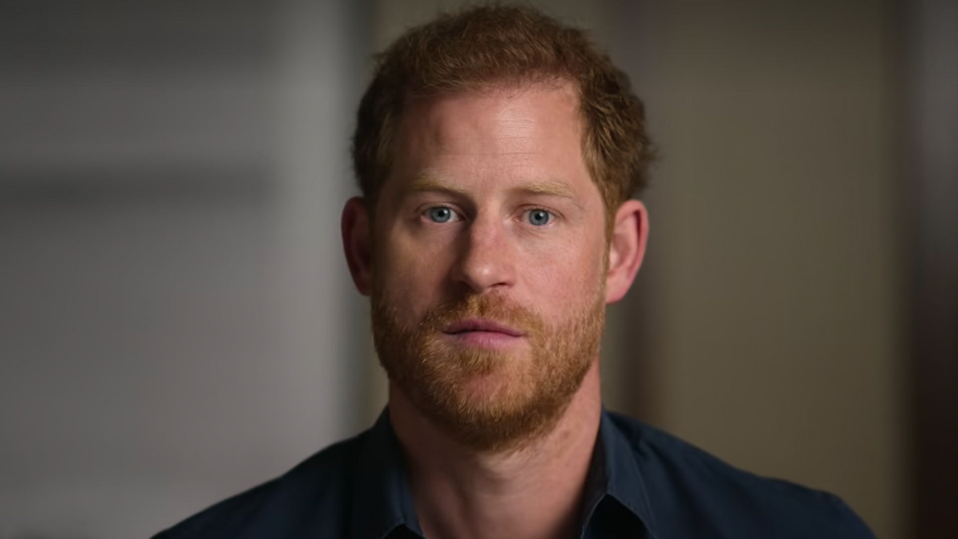 Prince Harry speaking to camera in Heart of Invictus