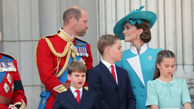Prince William and Kate's look of love
