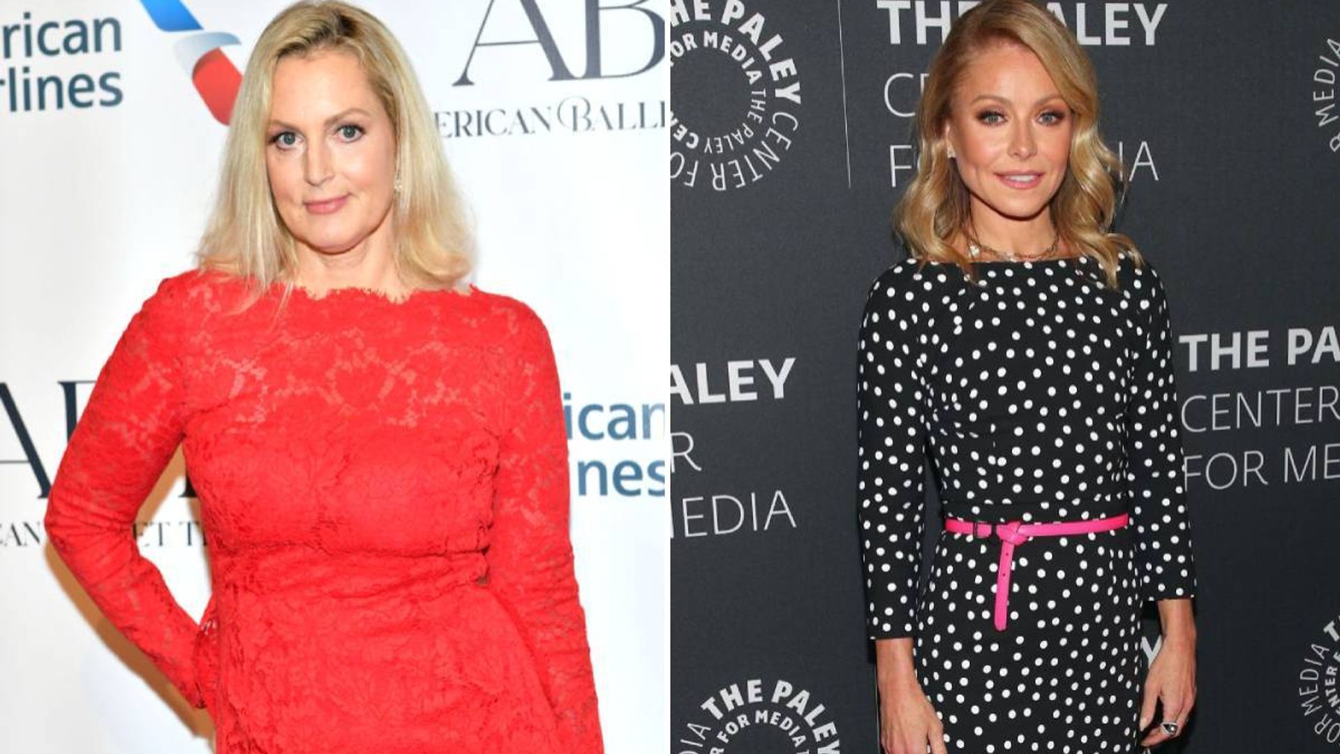 Ali Wentworth is Kelly Ripa's double as she stands-in for the star on LIVE!