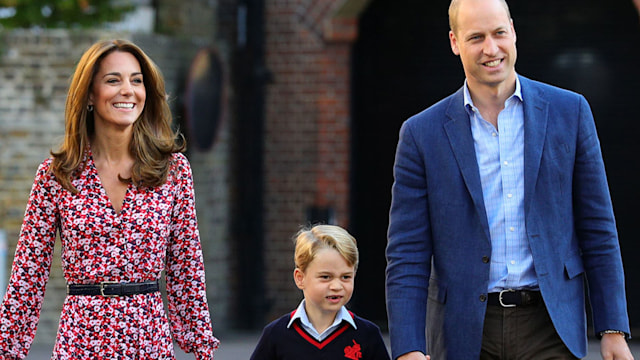 kate middleton prince william prince george school