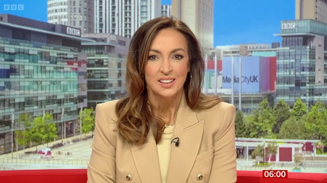 Sally Nugent on BBC Breakfast