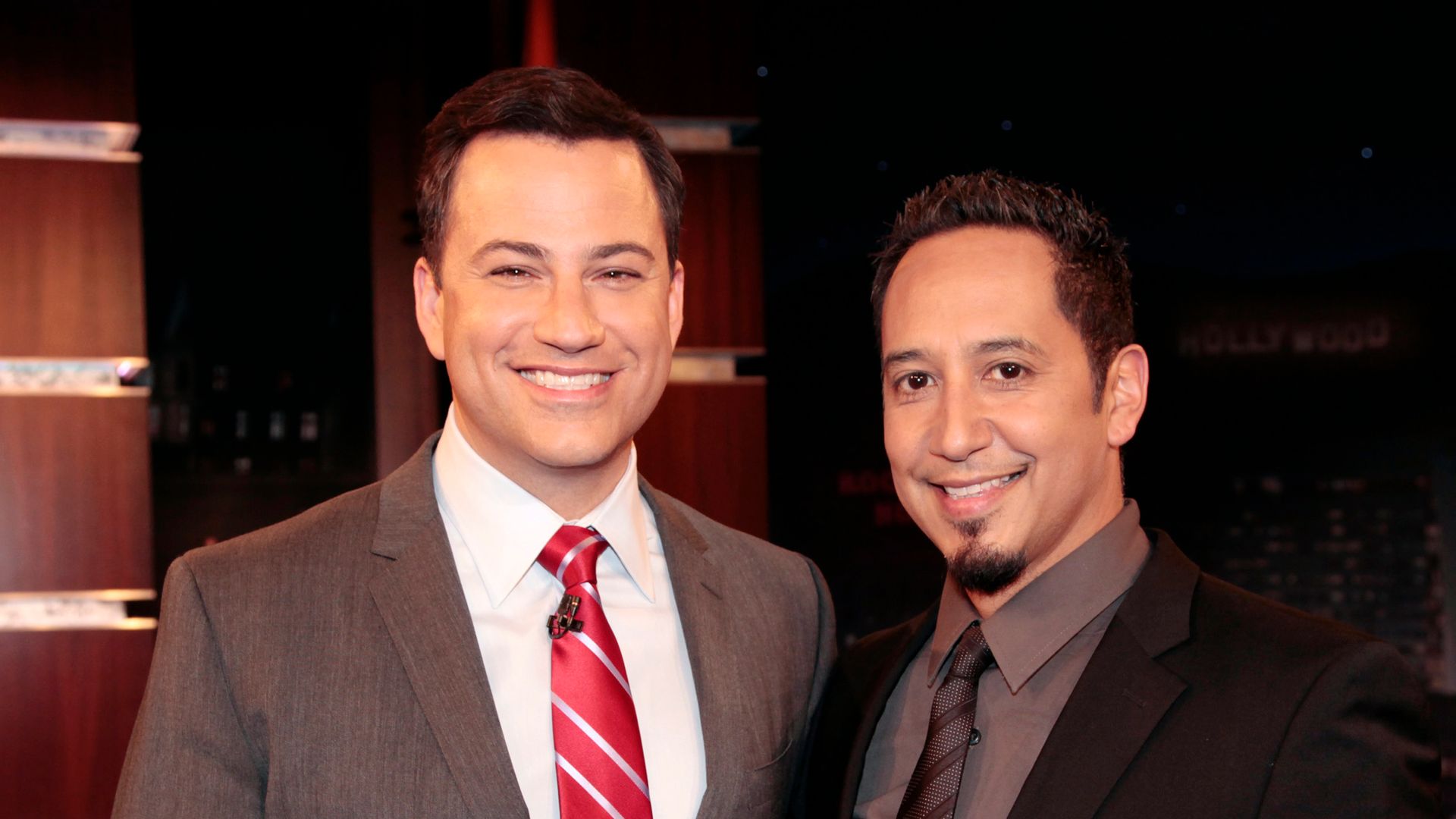 JIMMY KIMMEL LIVE - "Jimmy Kimmel Live" airs every weeknight, following "Nightline," packed with hilarious comedy bits and features a diverse lineup of guests including celebrities, athletes, musicians, comedians and humorous human interest subjects. The guests for THURSDAY, APRIL 5 included NCAA Champion Anthony Davis (Forward, UK Wildcats), actress Lena Headey ("Game of Thrones") and musical guest NeedtoBreathe.
JIMMY KIMMEL, CLETO ESCOBEDO JR.