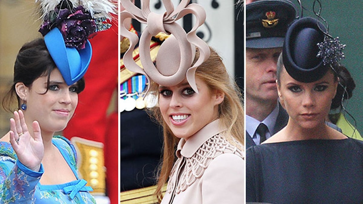 Royal wedding hats by Philip Treacy
