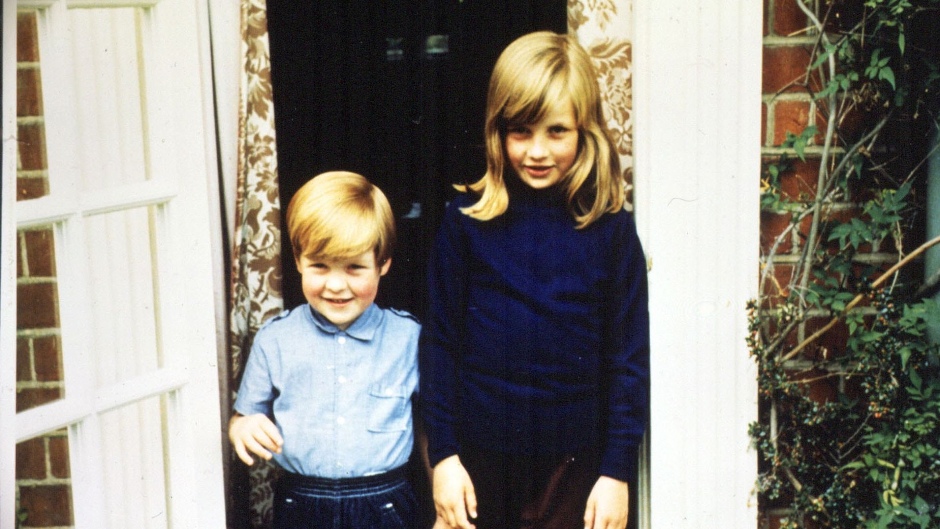 princess diana and charles spencer as children at althrop house