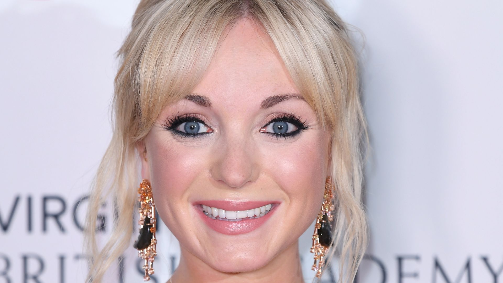 Helen George during the Virgin TV British Academy Television Awards 