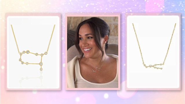 meghan markle constellation necklace