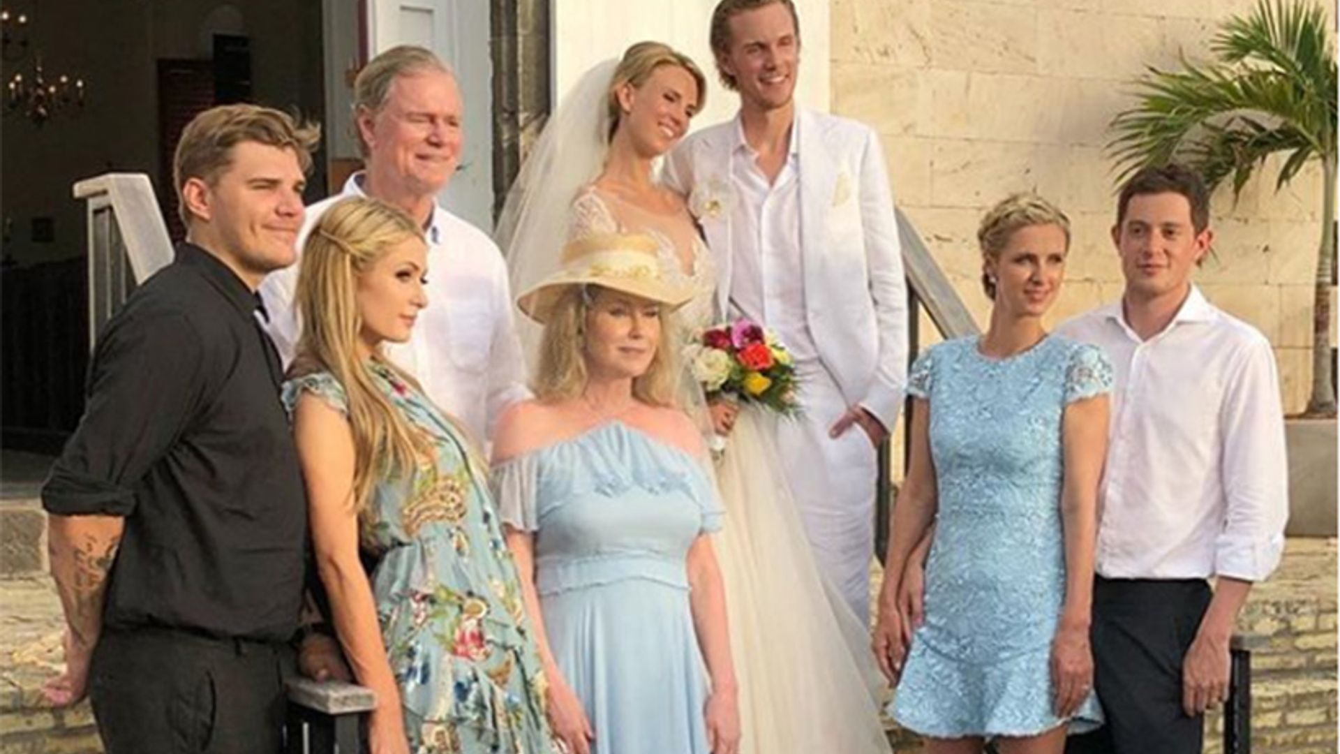 Paris and Nicky Hilton's younger brother Barron gets married: see the stunning bride