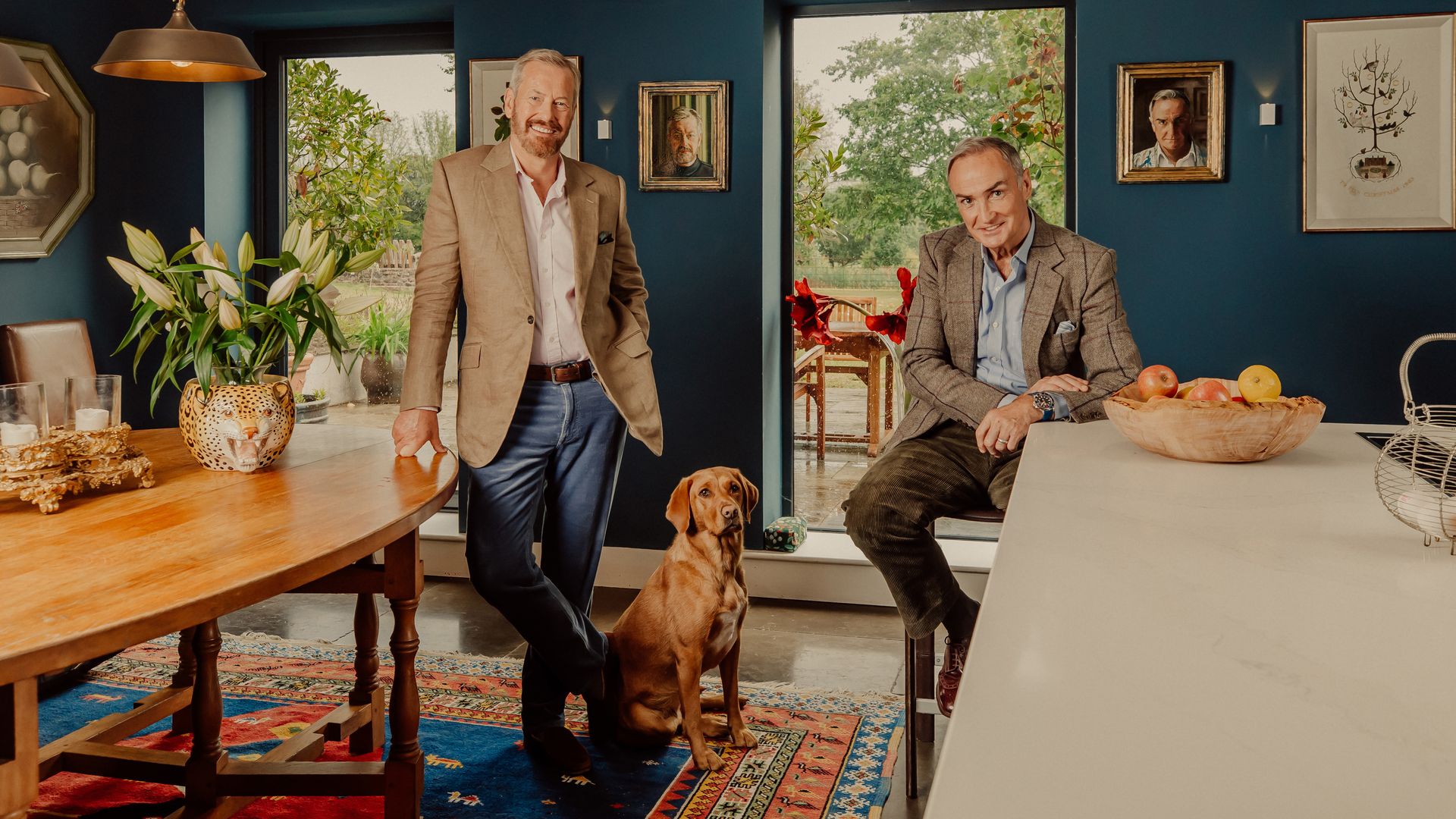 Lord Ivar Mountbatten and husband James Coyle invite us inside their Devonshire cottage