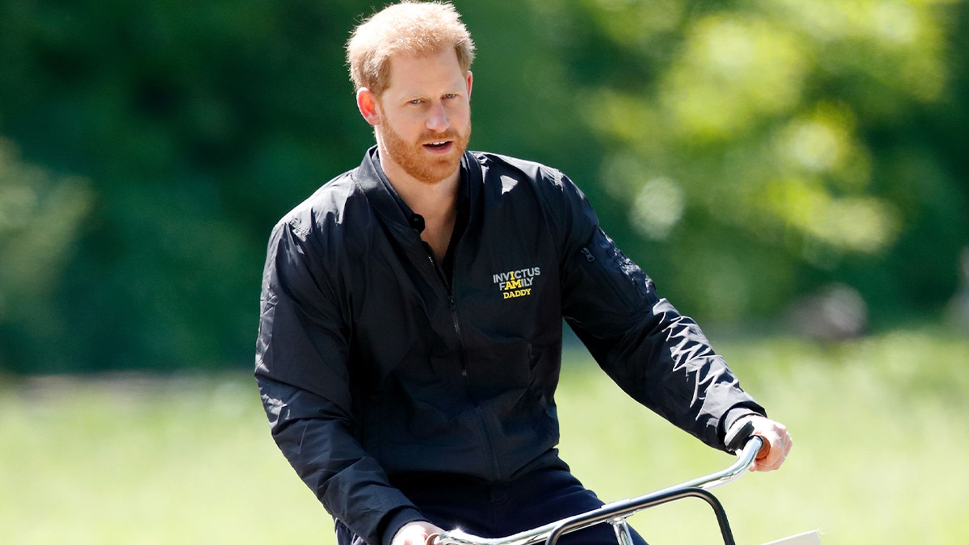 prince harry cycle