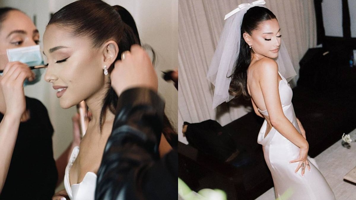 Ariana Grande's wedding makeup artist is obsessed with the foundation Kim  Kardashian can't live without | HELLO!