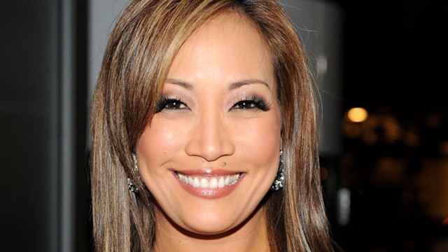 dwts carrie ann inaba cut out leather dress