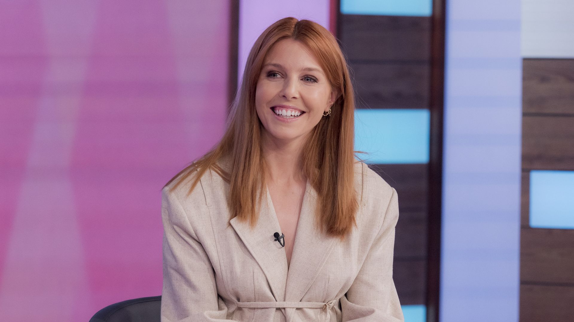 Stacey Dooley on the set of Loose Women