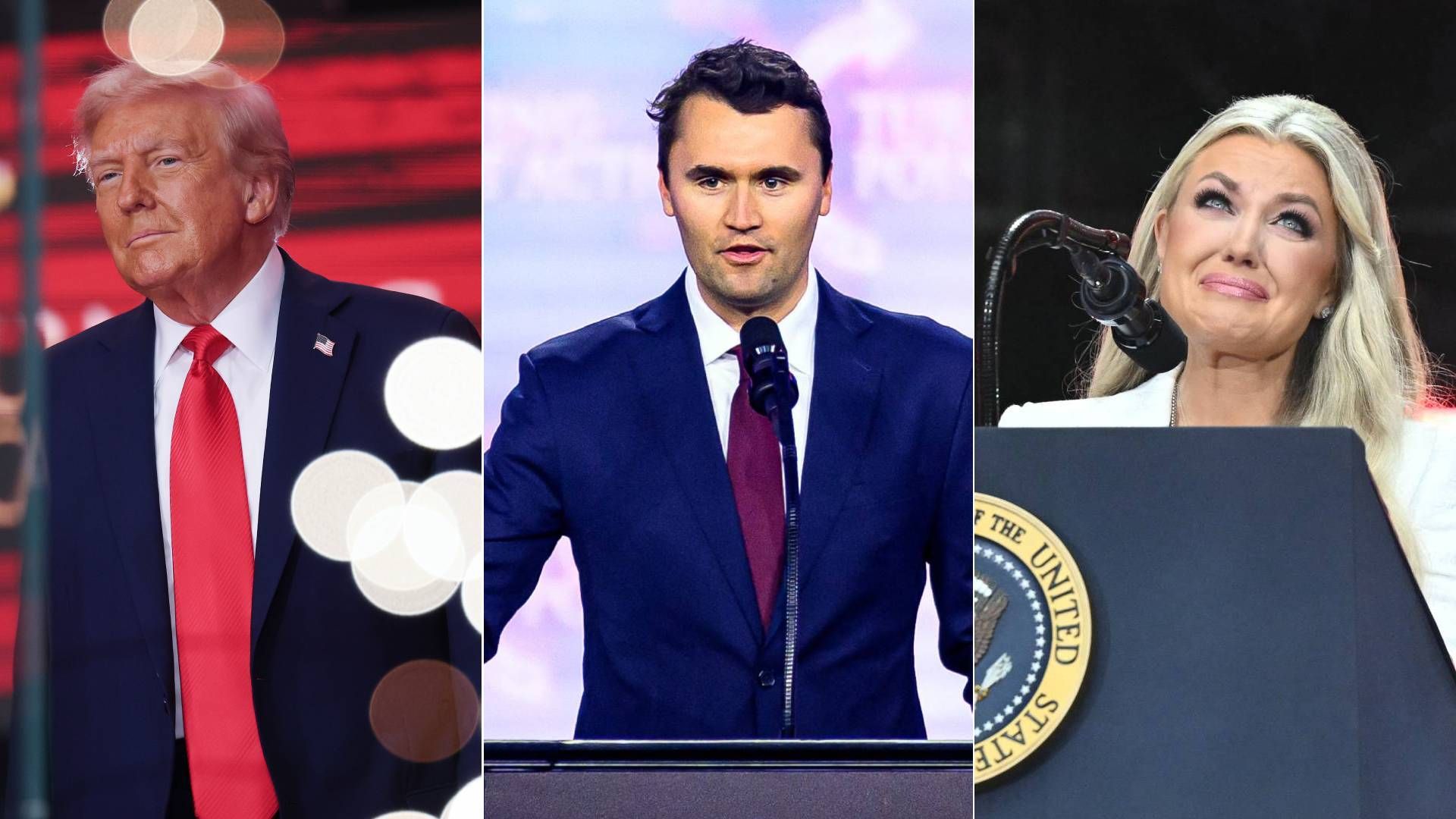 Donald Trump; Charlie Kirk; Erika Kirk