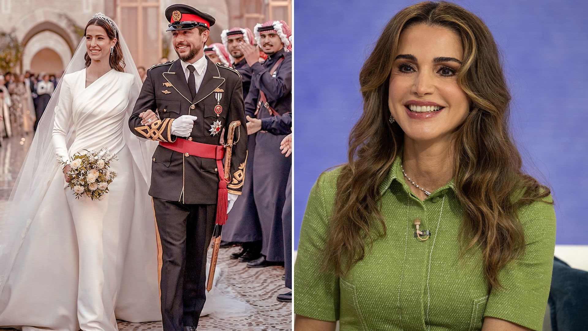 Princess Rajwa’s breathtaking bridal tiara tribute to mother-in-law Queen Rania went unnoticed