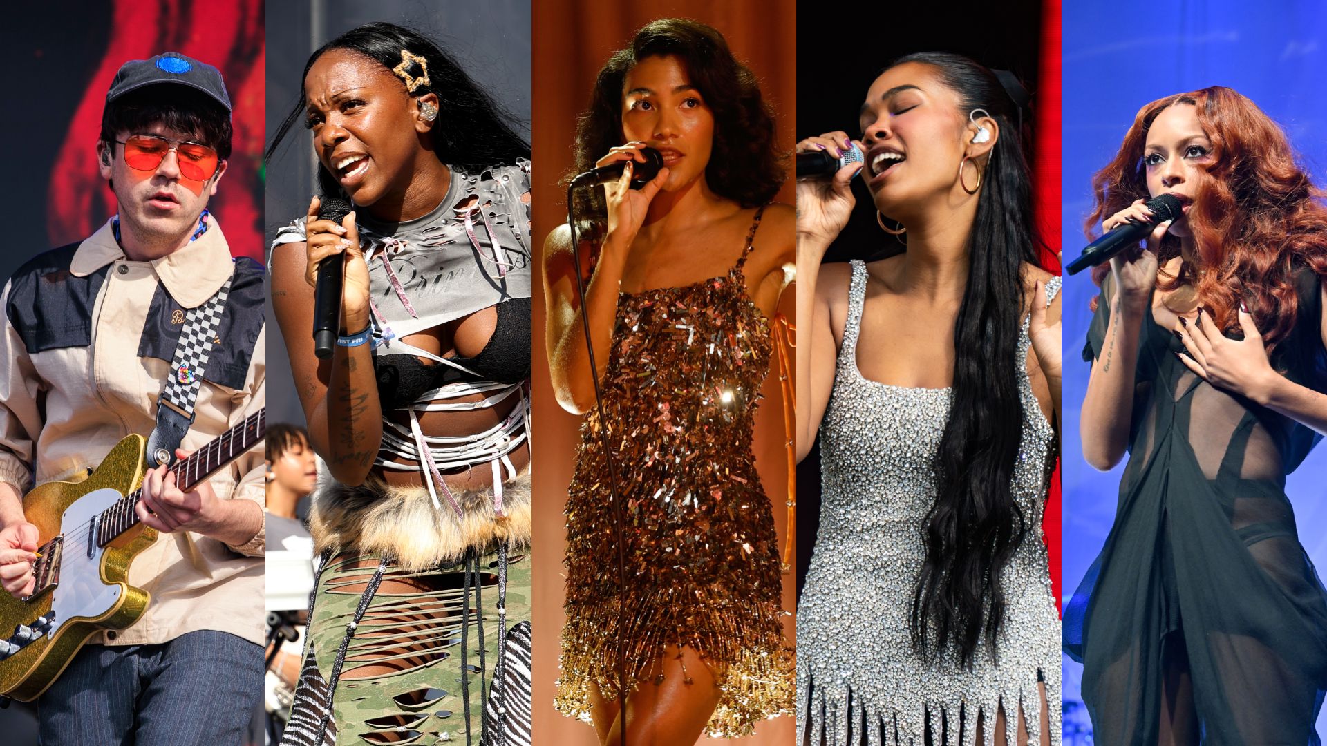 Declan McKenna; Rachel Chinouriri; Olivia Dean; Amber Mark; Ravyn Lenae