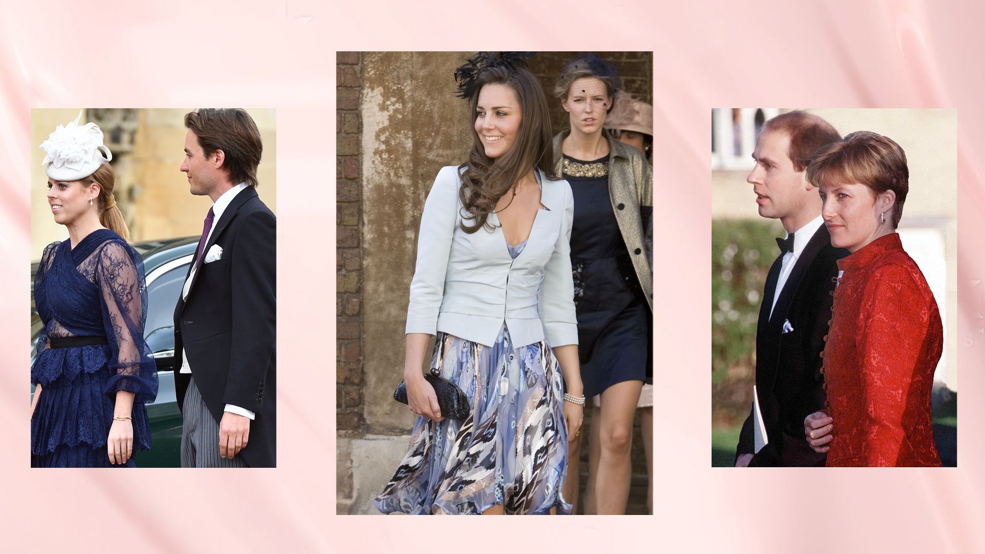 Edoardo Mapelli Mozzi, Princess Kate and Duchess Sophie as plus ones before their royal weddings