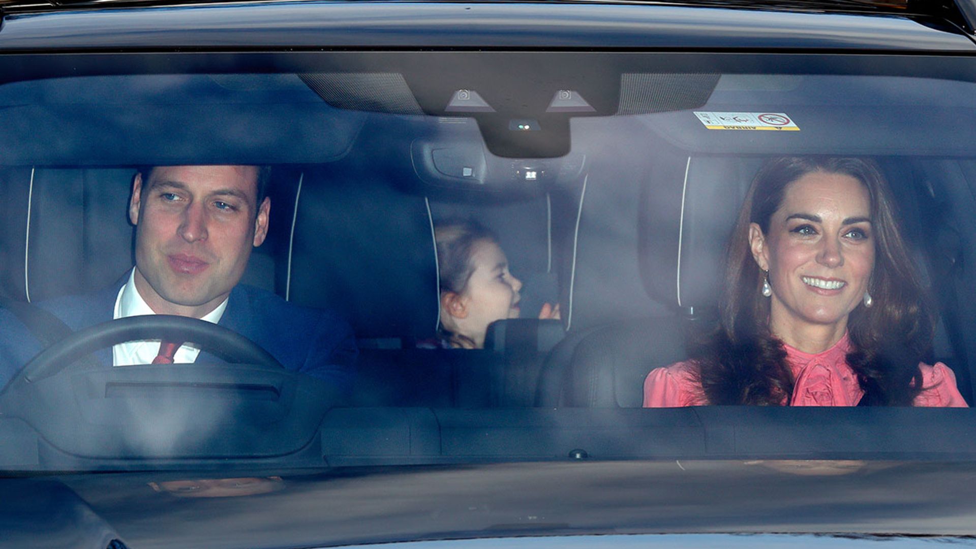 kate middleton and william car