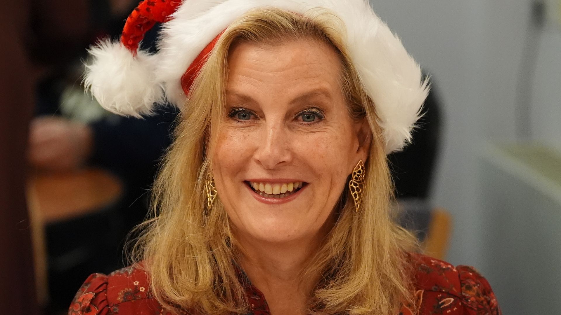 Duchess Sophie swerves 'severe' Christmas look in Victoria Beckham corduroy