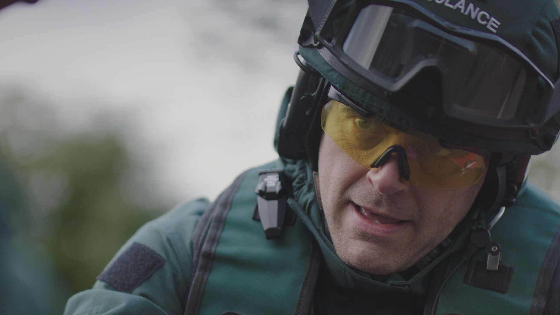 Michael Stevenson as Iain Dean in Casualty