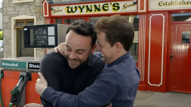 ant dec laughing