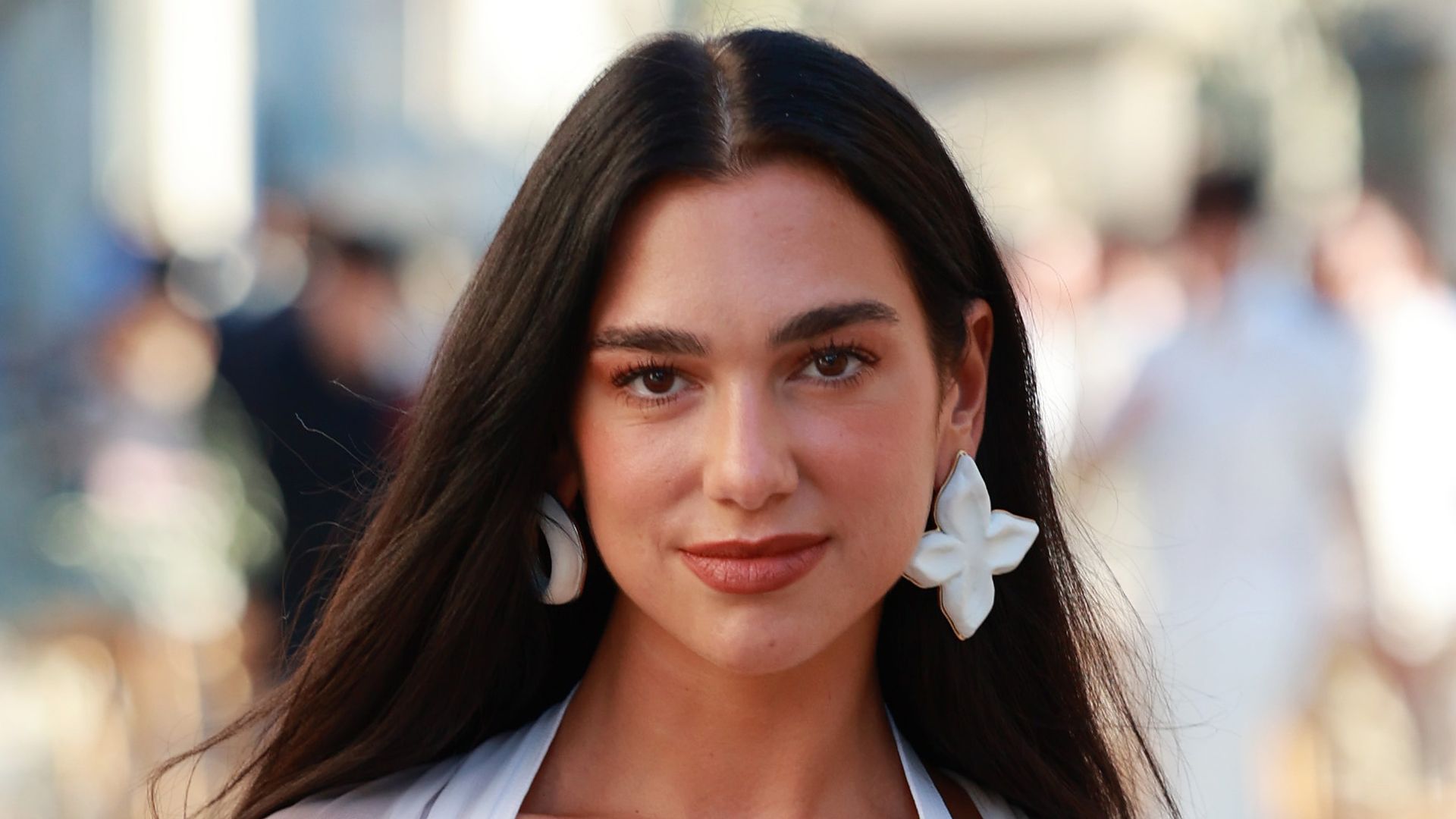 CHARLEVAL, FRANCE - AUGUST 27: Dua Lipa attends the wedding Of Simon Porte Jacquemus And  Marco Maestri on August 27, 2022 in Charleval, France. (Photo by Arnold Jerocki/Getty Images)
