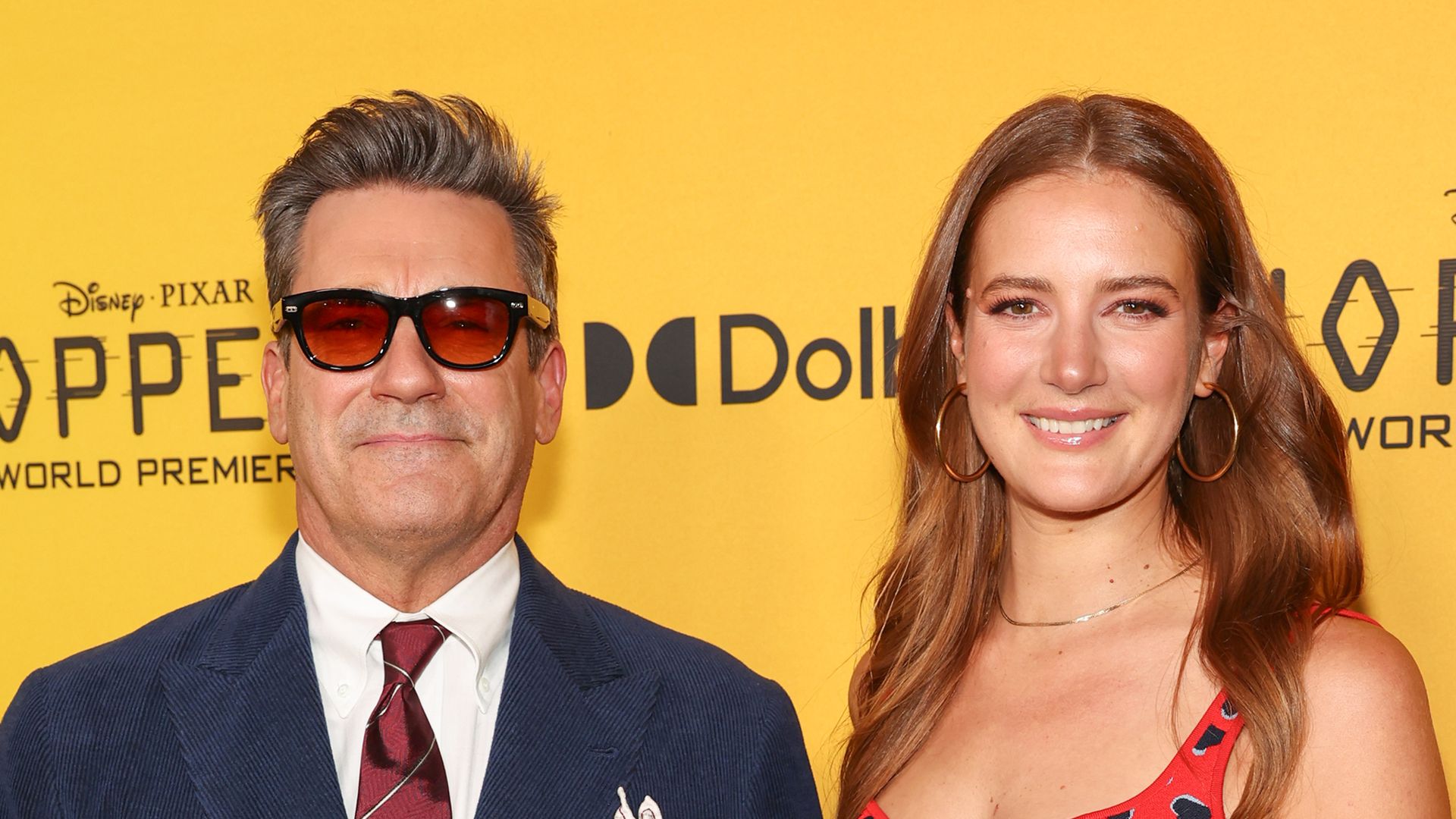 Jon Hamm looks so loved up on date night with actress wife 17 years his junior