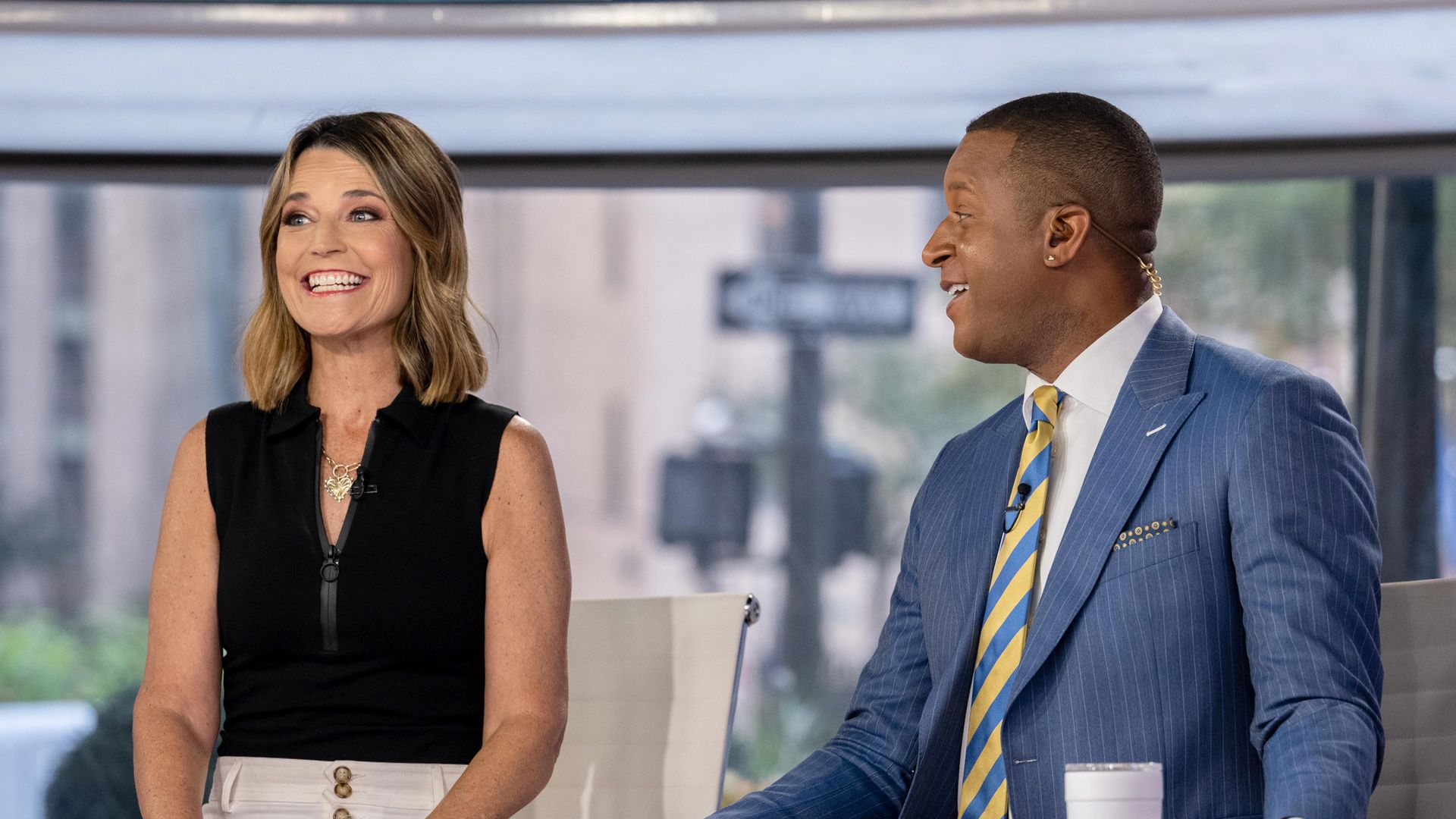 TODAY -- Pictured: Savannah Guthrie and Craig Melvin on Wednesday, September 6, 2023