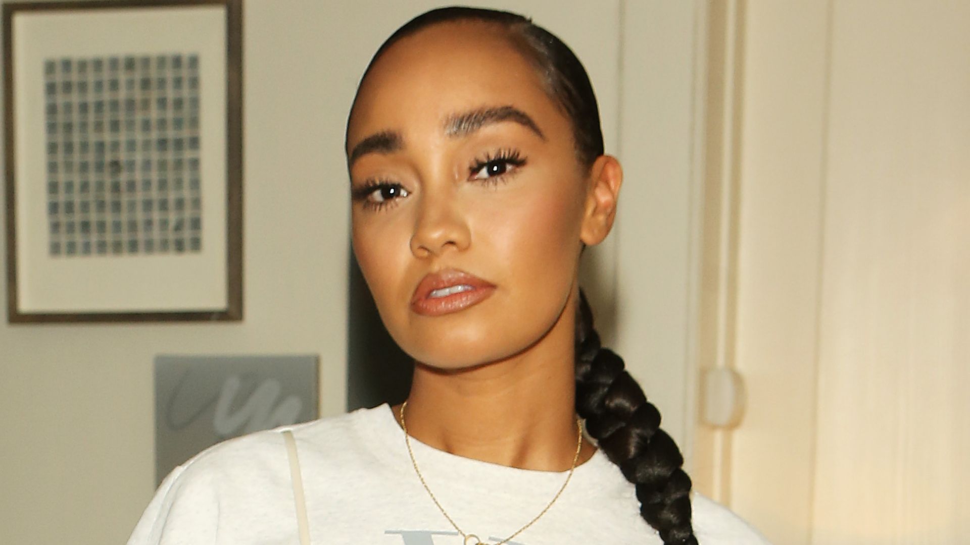 Little Mixs Leigh Anne Pinnock Shows Off Endless Legs In Fitted Mini Dress And Wait Til You 8639